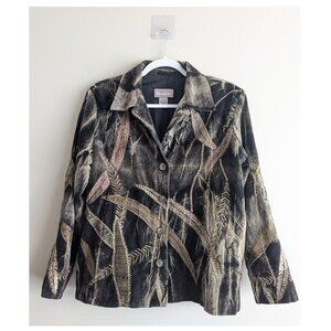 TanJay grass wheat embroidered Jacket